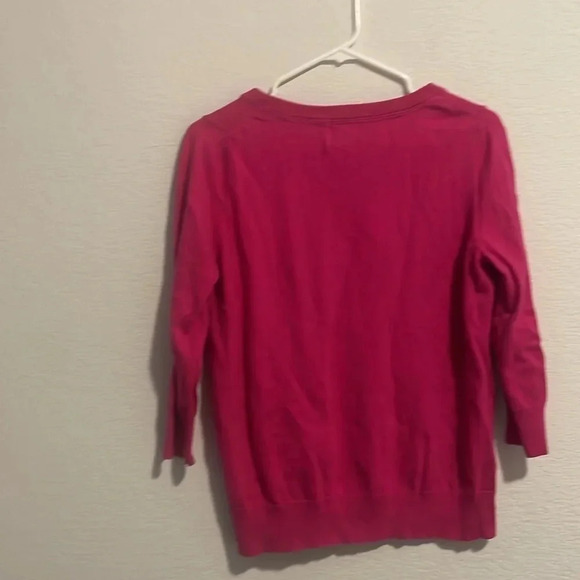 Hot pink cashmere blend sweater Large - Picture 5 of 5